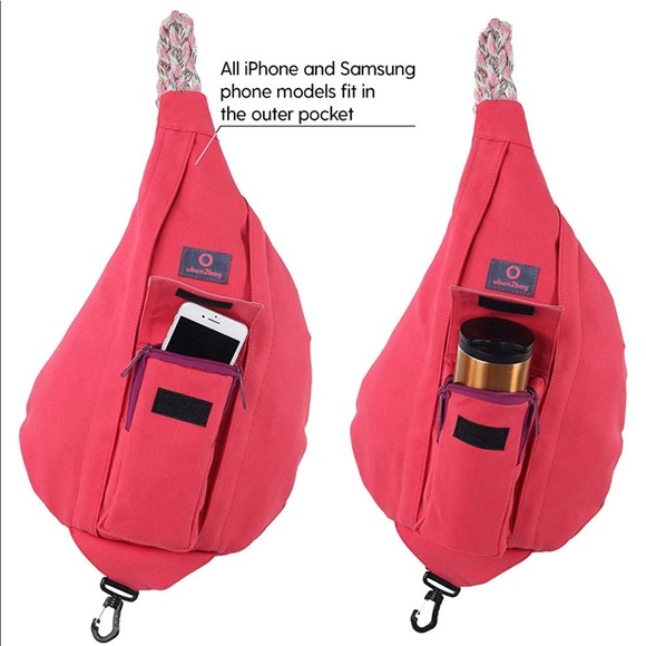 ubun2bag Rope Sling Crossbody Bag - Backpack - Picture 6 of 8